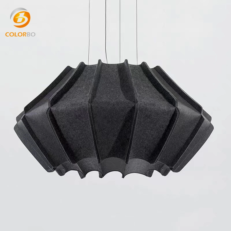 Circular Carton Packed Home Decorative Lamp Fashionable Felt Chandelier with High Quality