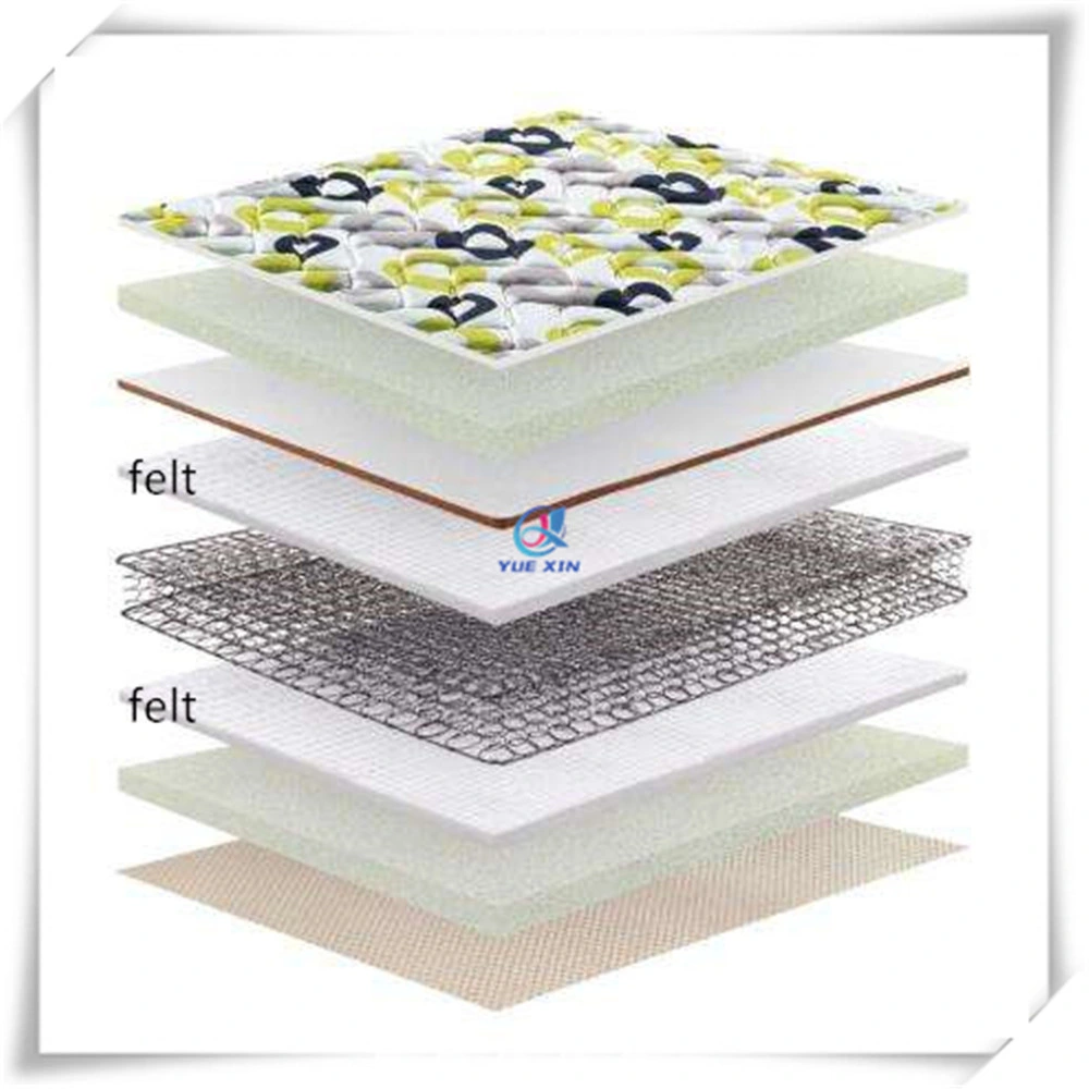 Polyester Needle Punched Thin Hard Felt / Mattress Pad