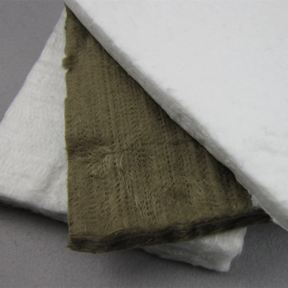 High Temperature Insulation Needled Basalt Fiber Felt Batts with Aluminum