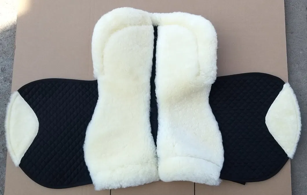 Hot Sale Sheepskin Saddle Blankets Half Lined